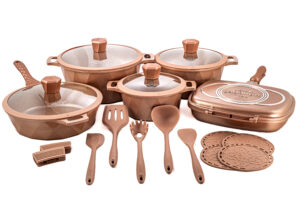 Jogo de Panelas - Ferrara - Rosê