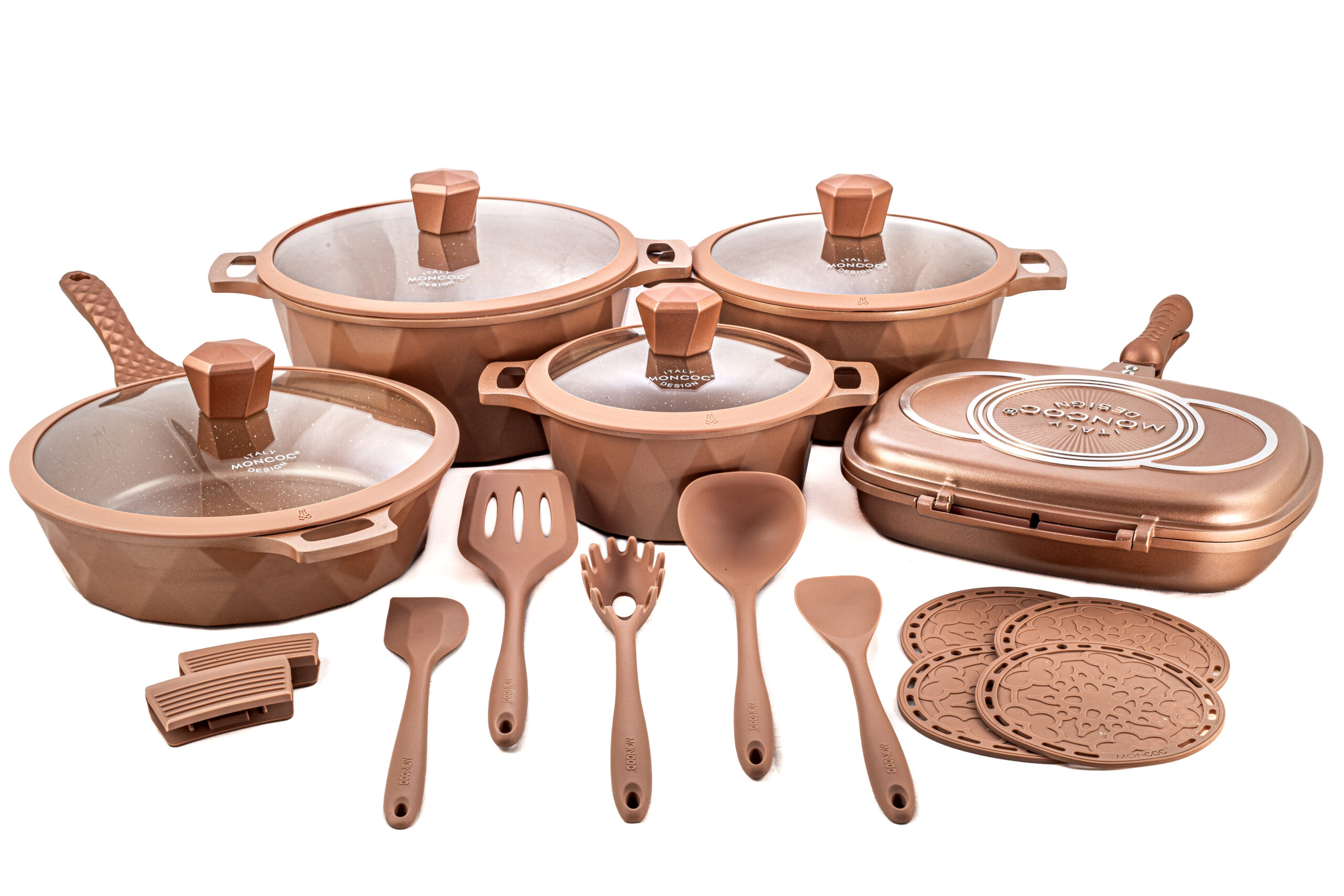 Jogo de Panelas - Ferrara - Rosê