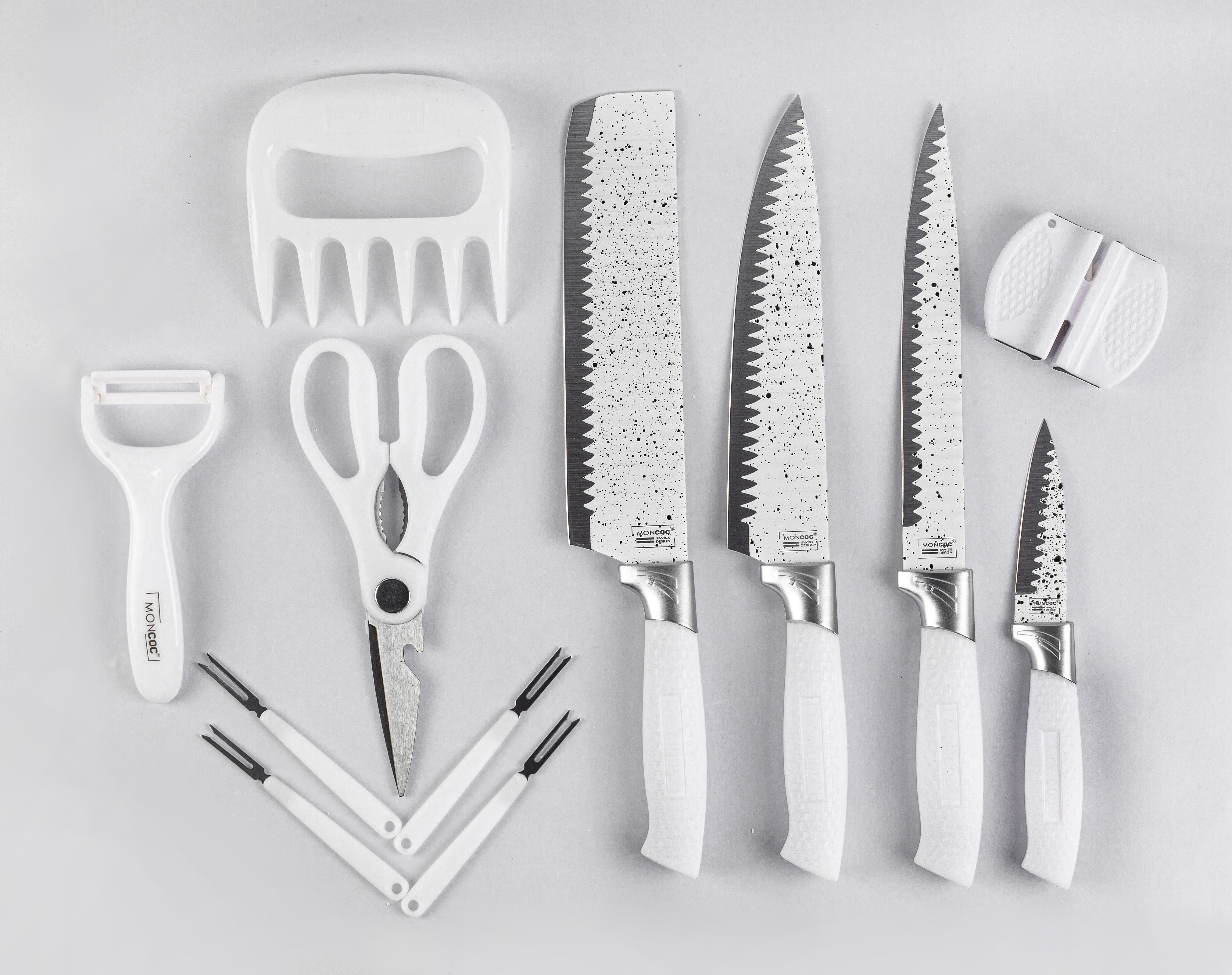 Facas 12 Peças - Branco