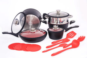 Jogo de Panelas - Drumont - Preto