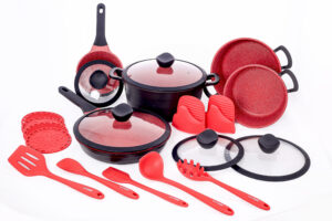 Jogo de Panelas - D Lucca - Preto