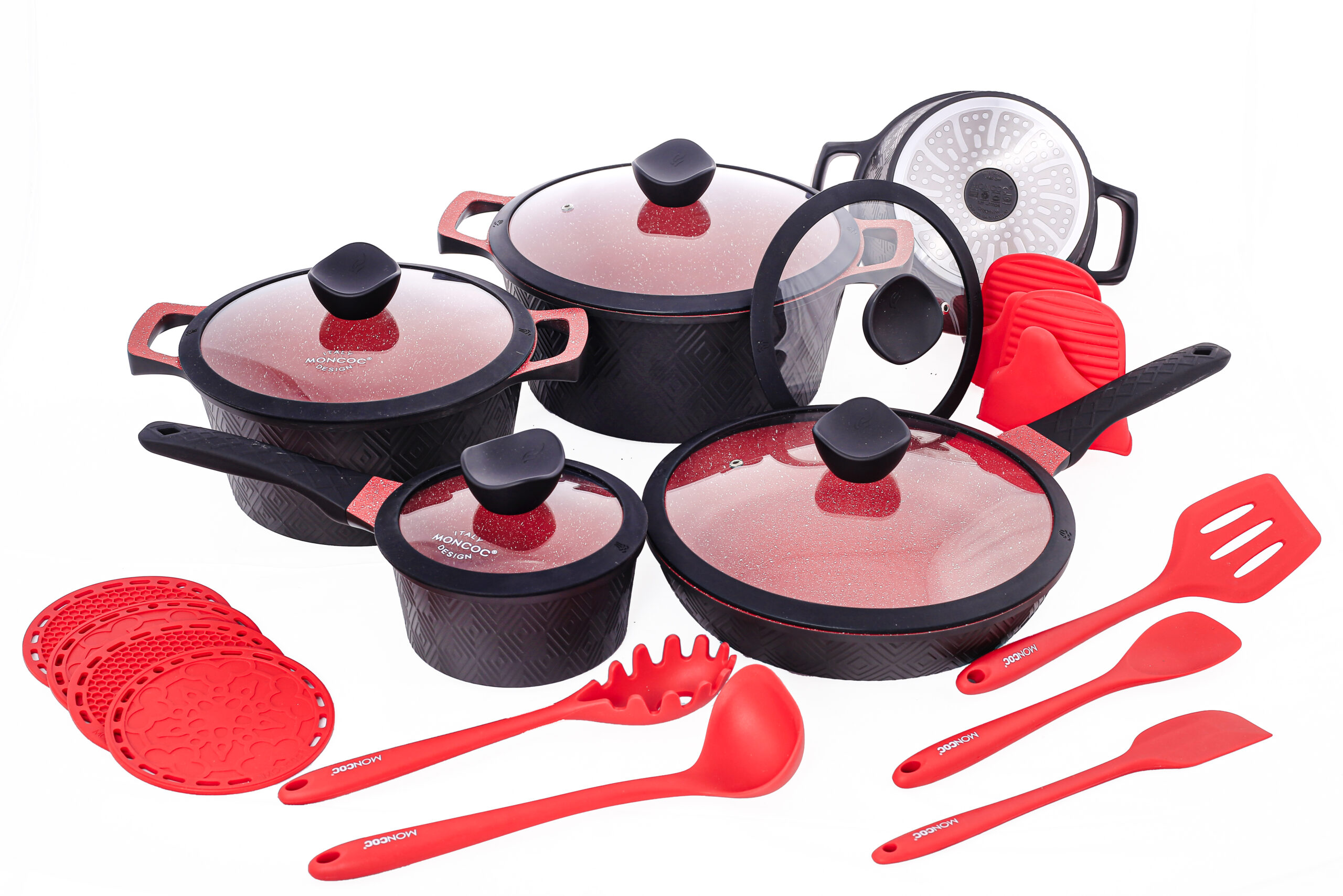 Jogo de Panelas - San Paolo - Preto