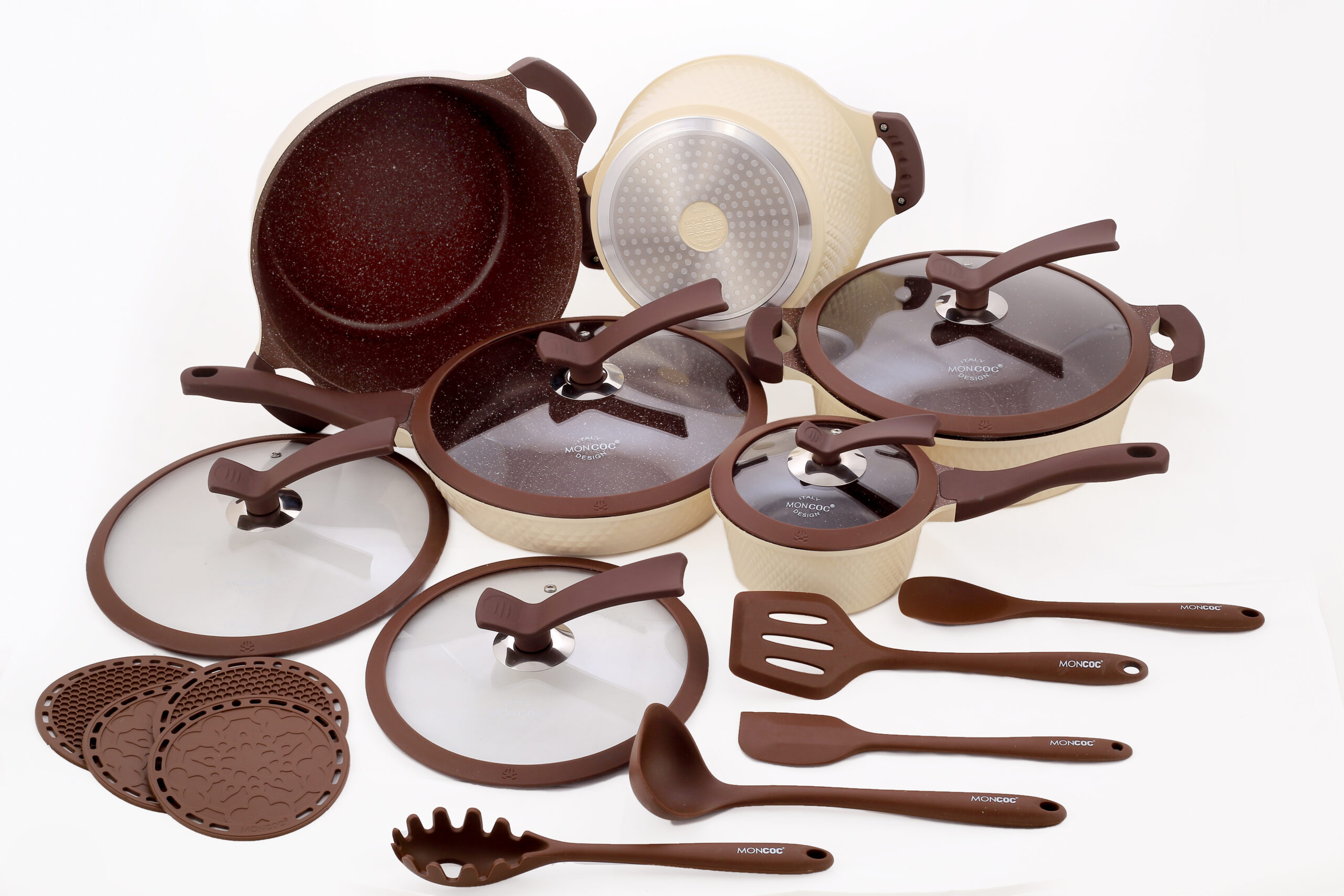 Jogo de Panelas - Arezzo - Creme