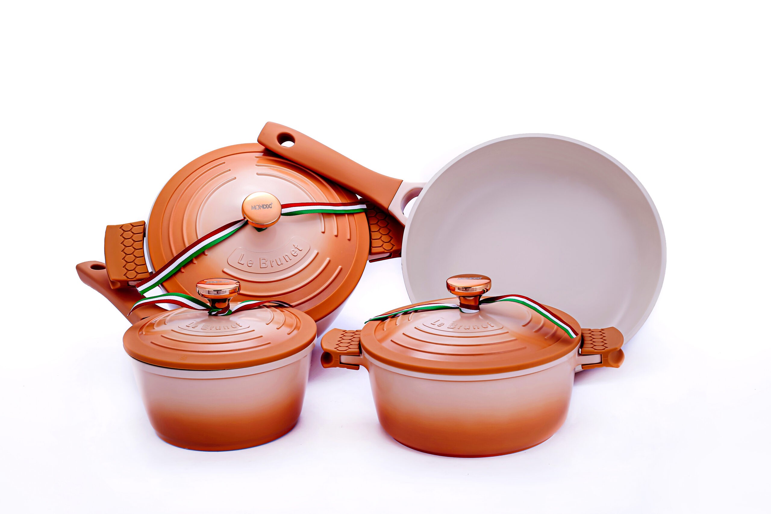 Jogo de Panelas - Le Brunet -Pessêgo